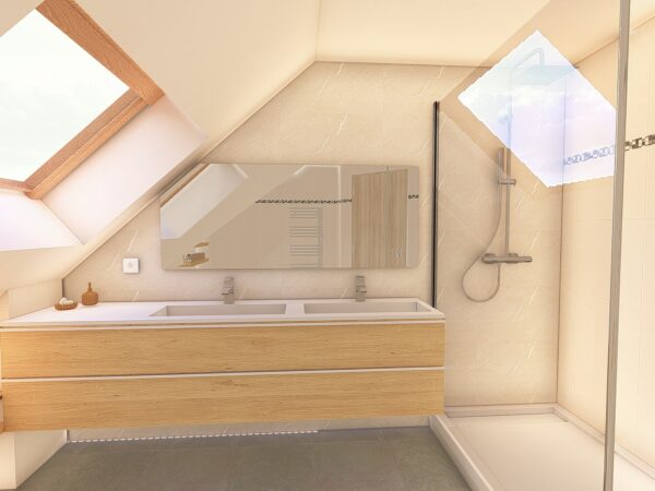 Mod&eacute;lisation de visuel 3D pour votre agencement int&eacute;rieur en Alsace dans le Haut-Rhin vers Saint-Louis Illzach 3